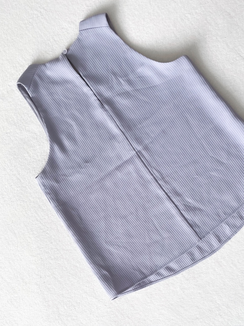 Babaton Lavender Sleeveless Ribbed Shell Top - Picture 8 of 11